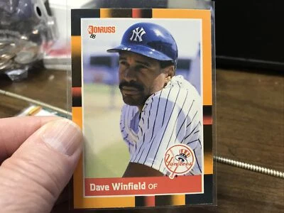 1988 Donruss Baseball's Best # 244 DAVE WINFIELD YANKEES - Image 1 of 2