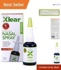 Gentle Nasal Spray with Xylitol - Natural Relief for Congestion, 4-Pack - Picture 1 of 6