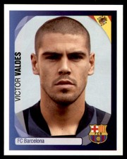 Panini Champions League (2007-2008) Victor Valdes FC Barcelona No. 44
