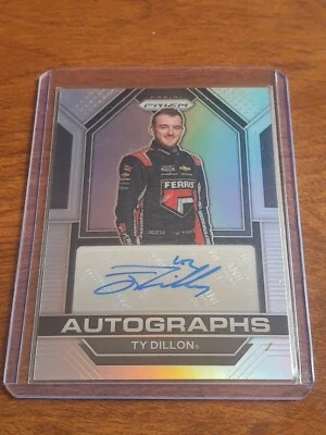 2023 Prizm Ty Dillon Auto Holo Silver  - Image 1 of 2