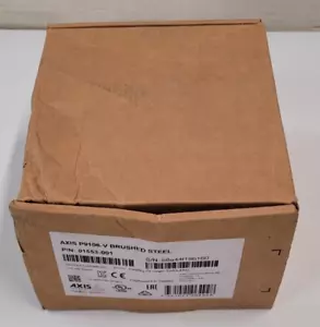 AXIS P9106-V Netzwerkkamera gebürsteter Stahl Teile-Nr: 01553-001 - Bild 1 von 6