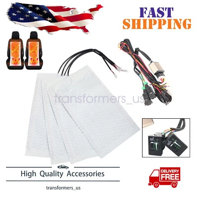 Kit de asiento térmico apto para Toyota Tacoma Tundra Corolla 4runner 2 asientos, calentador de asiento Foto 1 de 4