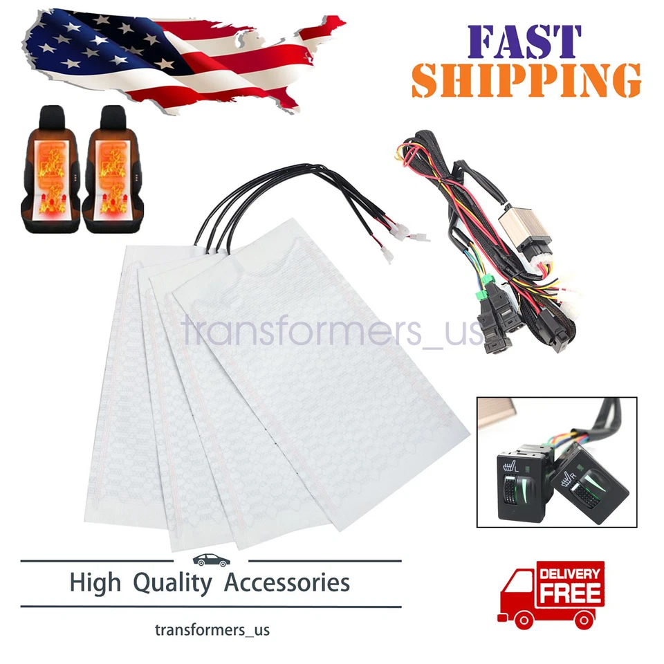 Fit For Toyota Tacoma Tundra Corolla 4runner 2Seats Heated Seat Kit，Seat Heater - Image 1 of 4