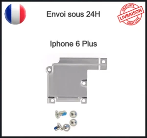 Plaque Cache Fer Protection Fixation Nappe Ecran Lcd Iphone 6 plus 6+ avec Vis - Imagen 1 de 12