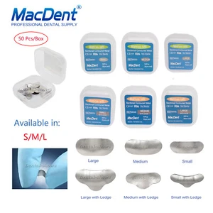 50 Pezzi Matrici Metallo Sagomato Sezionale Dentale Ricarica Matrice Fascia Ledge 50um - Foto 1 di 10