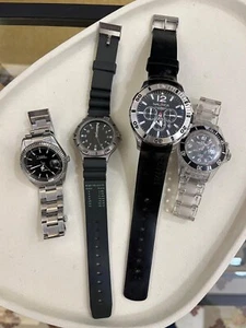 lotto di 4 pezzi misti orologi vintage usati uomo - Imagen 1 de 1
