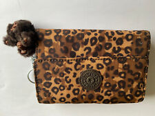 New ladies purse, Kipling with monkey Margot w51/2 x h41/2 leopardskin design