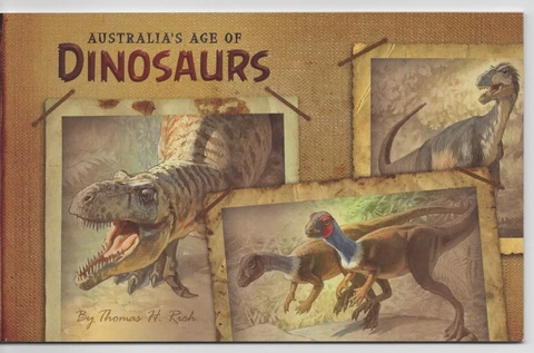 Australia 2013 ,  Age of Dinosaurs ,  Prestige Booklet Cover