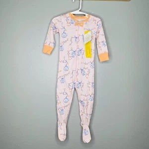 TBBC Noelle’s Footed Pajamas Gourd-geous Fall Pumpkin Sleeper Girls 18-24 Months - Picture 1 of 9