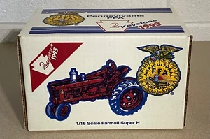 ERTL 1993 Farmall Super H Tractor Pennsylvania Collectable FFA 2nd Edition 1:16 - Picture 1 of 4