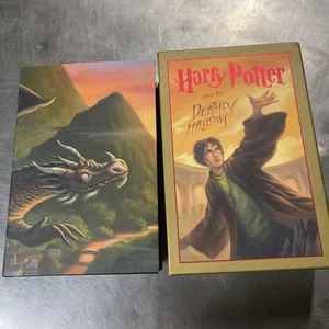 Harry Potter Die Heiligtümer des Todes Deluxe Box 2006 AUTO SIGNIERT Schuber - Bild 1 von 9