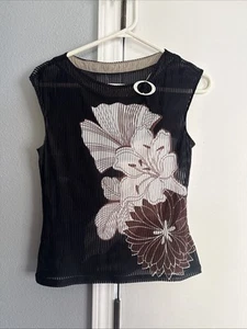 Wolford Swimwear Vintage Beach Cover Up Top Blouse Size Medium Wien Paris London - Picture 1 of 7