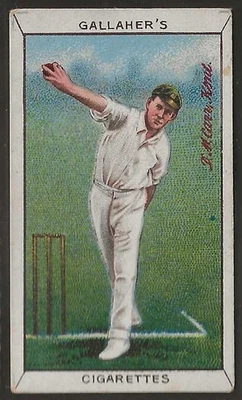 GALLAHER-SPORTS SERIES 1912-#089- CRICKET - KENT - CARR - Image 1 of 2