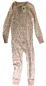 Old Navy Pajamas Set 3T 4T Kids Girls Pink Leopard Print & Dino Shirt Pants NWT - Picture 1 of 3