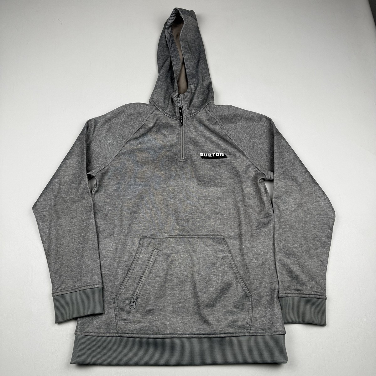 Sudadera Primark Bonded Hombre Gris Para La Huella Del 10