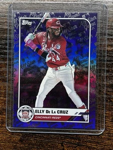 Topps 2025 All Star Game Mega Box Elly De La Cruz Purple Parallel #41/75 - Picture 1 of 3