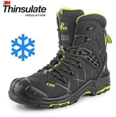 Winter Sicherheitsschuhe 3M Thinsulate metallfrei, Stiefel warme Arbeitsschuhe - Bild 1 von 4