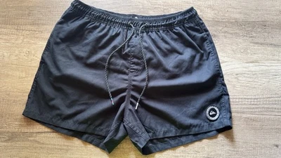 QuickSilver Badehose L Herren Schwimmhose Schwarz Badeshorts - Bild 1 von 4