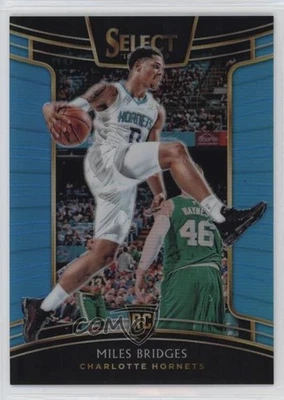2018 Panini Select Concourse Light Blue Prizm /299 Miles Bridges #17 Rookie RC - Image 1 of 2