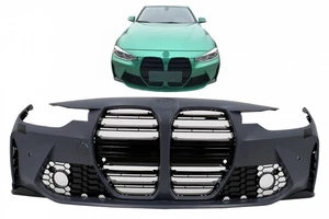 Parachoques para BMW Serie 3 F30 F31 Non LCI&LCI 11-18 conversión G80 M3 diseño radiador tamaño - Imagen 1 de 7