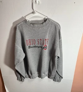 ohio state buckeyes Thermal Sweatshirt Men’s Xl Embroidered  - Picture 1 of 8