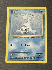 Pokemon Seel 061/130 Base Set 2 Regular NM - Picture 1 of 2