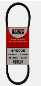 BANDO Serpentine Belt 4PK925 Rib Ace Made in the USA - Picture 1 of 2