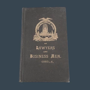 The Legal Mercantile Union Rechtsanwälte & Branchenbuch 1884 - Bild 1 von 6