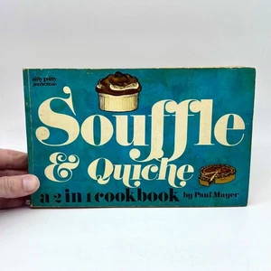 Souffle & Quiche Cookbook 1972 Nitty Gritty 2 in 1 Vintage Recipes - Bild 1 von 10