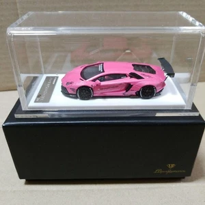 Liberty Walk 1/64 Lamborghini Aventador LP700 Pink Mini Car with Case Rare - Picture 1 of 11