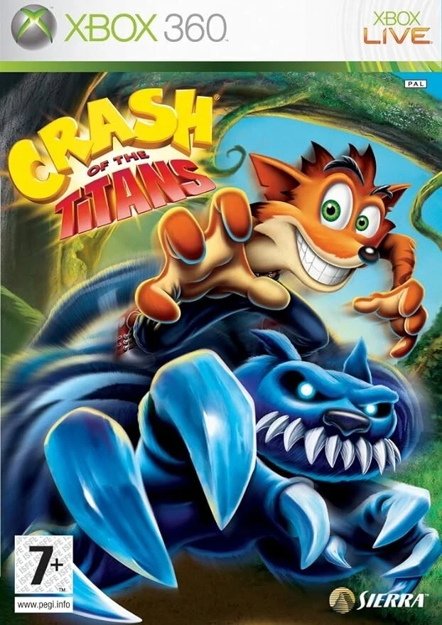 Crash Bandicoot Crash Of The Titans Xbox 360 Retro Game - Image 1 of 1