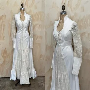 Maxi Corsé de Novia Vintage GUNNE SAX Vestido Pradera Boda Encaje Casa de Campo Talla 5 - Imagen 1 de 9
