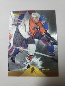 1996-97 PINNACLE RINK COLLECTION #49 JOHN LECLAIR PHILADELPHIA FLYERS
