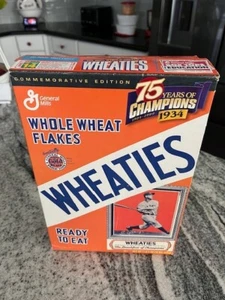Caja de Coleccionista Wheaties Edición Conmemorativa 75 Años de Campeones Vacía - Imagen 1 de 2
