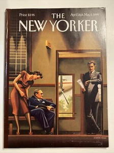 The New Yorker April 26 1999 Full Mag Theme Cover Art by Kenton Nelson Like New - Picture 1 of 2