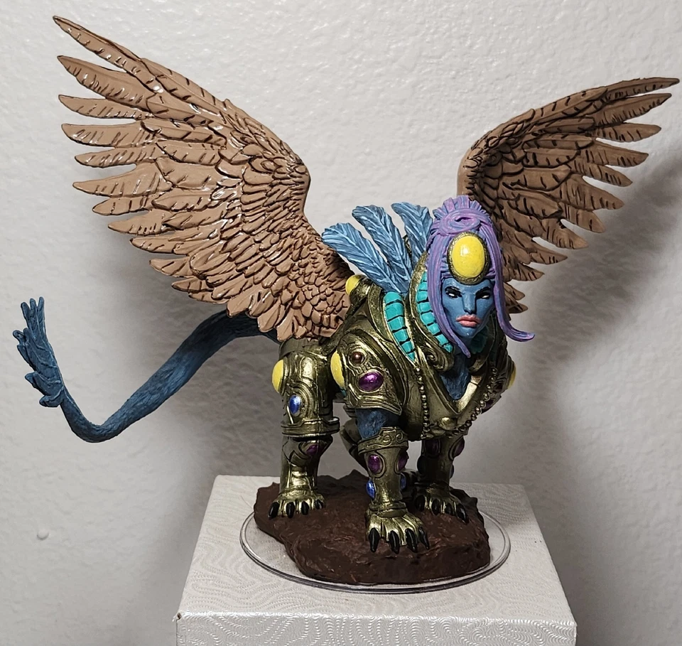 Magic The Gathering Sphinx Isperia Law Incarnate W13 Unpainted Miniature WizKids