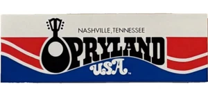 Pegatina de parachoques para parque de atracciones Opryland Nashville, Tennessee - Imagen 1 de 1