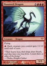 Moonveil Dragon Foil | NM | Dark Ascension | Magic MTG