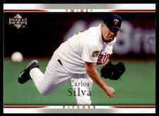 2007 Upper Deck Carlos Silva Minnesota Twins #807