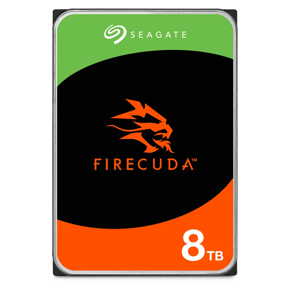 Seagate FireCuda 8TB SSHD 3.5" SATA Hybrid Gaming Hard Drive Fast 3.5" SATA HDD - Image 1 of 4