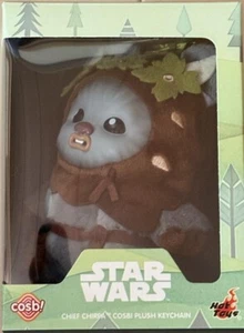 Hot Toys Cosbi Ewoks Chirpa Plush Keychain Star Wars Celebration Japan 2025 New - Picture 1 of 2