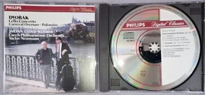 DVORAK CELLO CONCERTO JULIAN LLOYD WEBBER Philips FULL SILVER WG PDO 01 MATRIX - Imagen 1 de 1