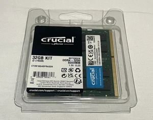 Crucial 32GB Laptop RAM (2x16GB) 3200MHz DDR4 (original packaging) - Afbeelding 1 van 3