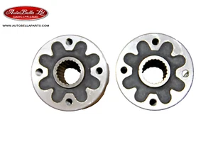 2x Classic Fiat 500 126 600 Rear Axle Flexible Joint Drive Shaft Coupling Kit - Picture 1 of 4