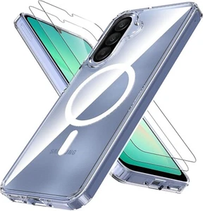 Hülle + 2X Schutzglas für Samsung Galaxy A26 5G Panzerfolie Full MagSafe Case - Picture 1 of 10