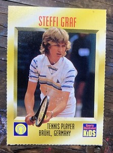 Steffi Graf Sports Illustrated Kids Card