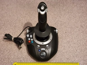NINTENDO GAMECUBE & WII ARCADE FLIGHT SIM JOYSTICK CONTROLLER GAME CONTROL STICK - Picture 1 of 5