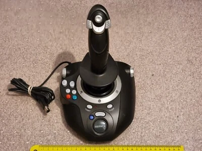 NINTENDO GAMECUBE & WII ARCADE FLIGHT SIM JOYSTICK CONTROLLER GAME CONTROL STICK - Image 1 of 4