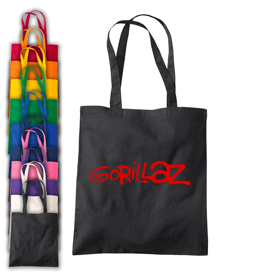 Gorillaz Tote Bag | Indie Hip Hop 2000s