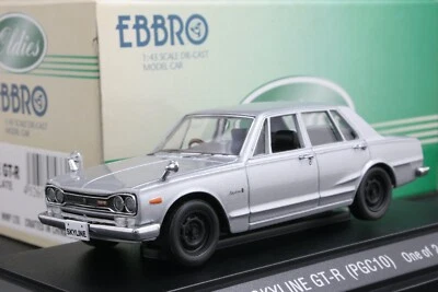 Ebbro 1:43 Scale 43317 Nissan Skyline GT-R PGC10 Late (1969) Die Cast Model Car - Image 1 of 4